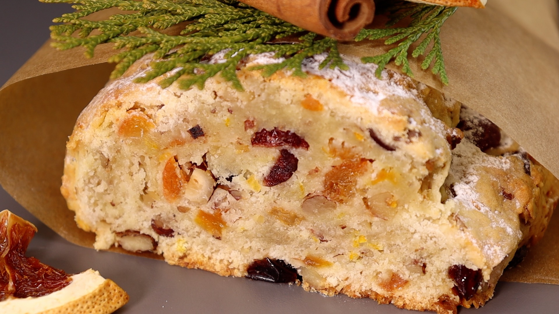 Рождественский кекс | Немецкий штоллен | Stollen смотреть онлайн
