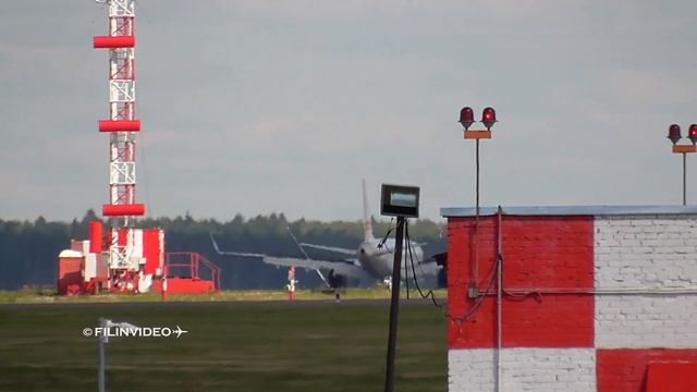 Служба доставки СДЭК на самолете Боинг 757 + Bonus в конце / Шереметьево 2022 смотреть онлайн