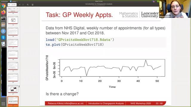 Introduction to changepoint analysis смотреть онлайн
