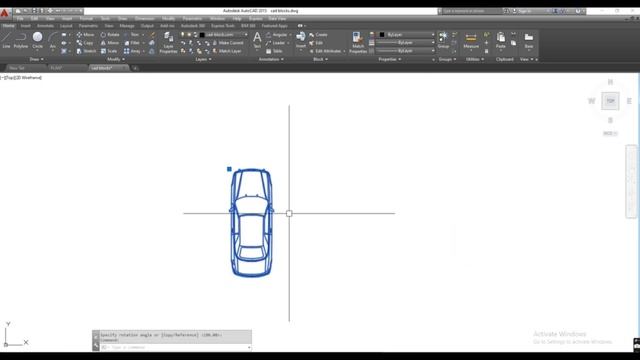 ROTATE Command in AutoCAD shorcut. #2022 смотреть онлайн