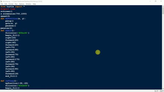 Shinchan Using Python Programming | Simple Mini Project | Enjoy Programming | Free Download ? смотреть онлайн