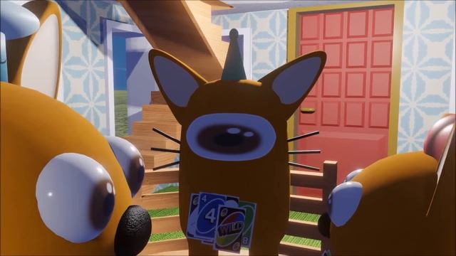 ТРИ КОШАКА И.... АМОГУС???? 3D АНИМАЦИЯ смотреть онлайн