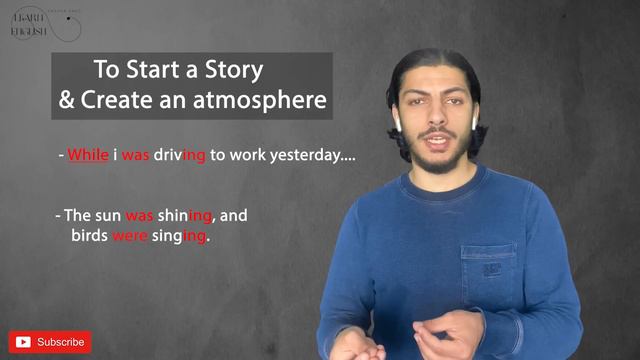شرح زمن الماضي المستمر في اللغه الانجليزيه Past Continuous tense смотреть онлайн