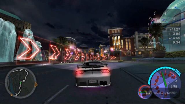 NEED FOR SPEED UNDERGROUND 2 Walkthrough Gameplay With Background Music #14 смотреть онлайн
