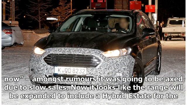 New Ford Mondeo Hybrid Estate spied testing | k production channel смотреть онлайн