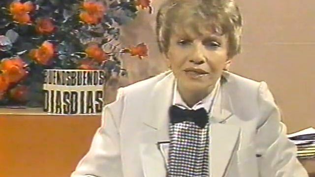 Sofía Imber y el editorial de Buenos Días del 6 de Octubre de 1986 смотреть онлайн