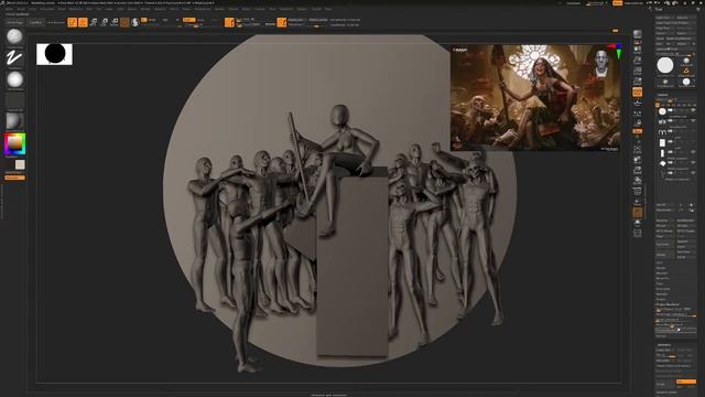 Gisa, Glorious bas-relief setup смотреть онлайн