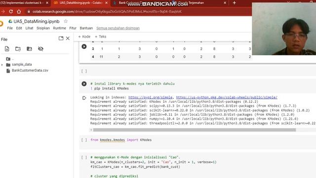 K-Modes | Google Colab | BankCustomerData смотреть онлайн