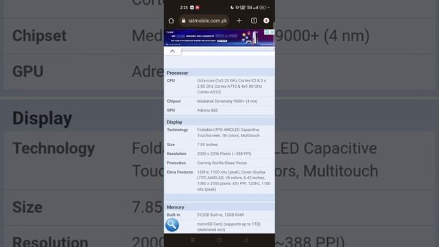 Tecno Phantom V Fold Review Price And Specifications | Tech Talks