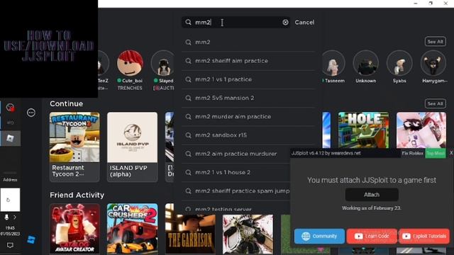 How to use/download jjsploit - roblox pc Roblox - Topic #roblox смотреть онлайн