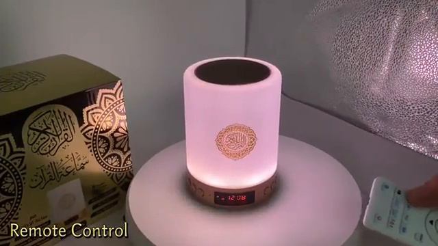 Quran Player, Azan Clock with LED lights and MP3 players (Buy from: https://www.muslimbazaar.us) смотреть онлайн