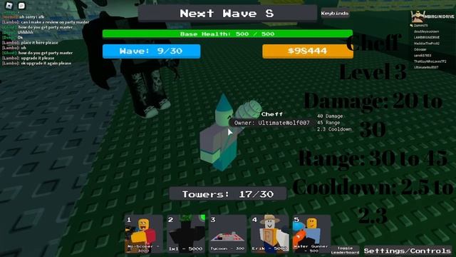 Party Master Tower Review (Brick Defense) Roblox (OUTDATED) смотреть онлайн