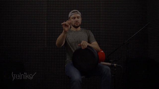 Professional Strelnikov Ceramic Clay Darbuka Doumbek Dohola 10" Black skin смотреть онлайн