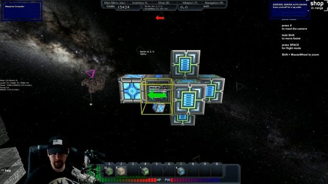 Starmade #1 - Building with a bit of tutorial to help you get started. смотреть онлайн