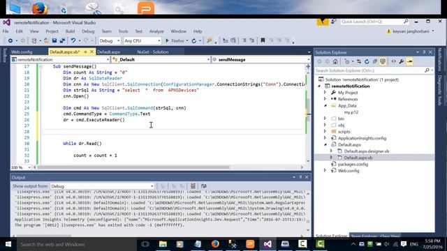 IOS remote Notification by pushSharp In Asp.net смотреть онлайн