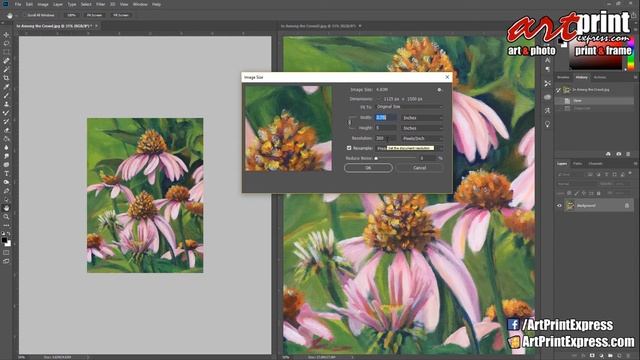 How to Upscale or Resize Your Images in Photoshop CC 2018| ARTitude смотреть онлайн