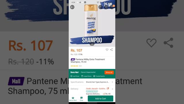 E-commerce Site Hair Care Products For Woman's Online Shopping Site Daraz Website.