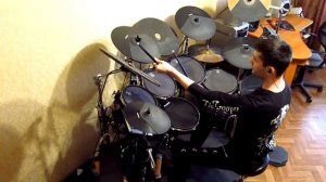 Алиса - небо славян drum cover (by Vladimir_DC_Drummer)