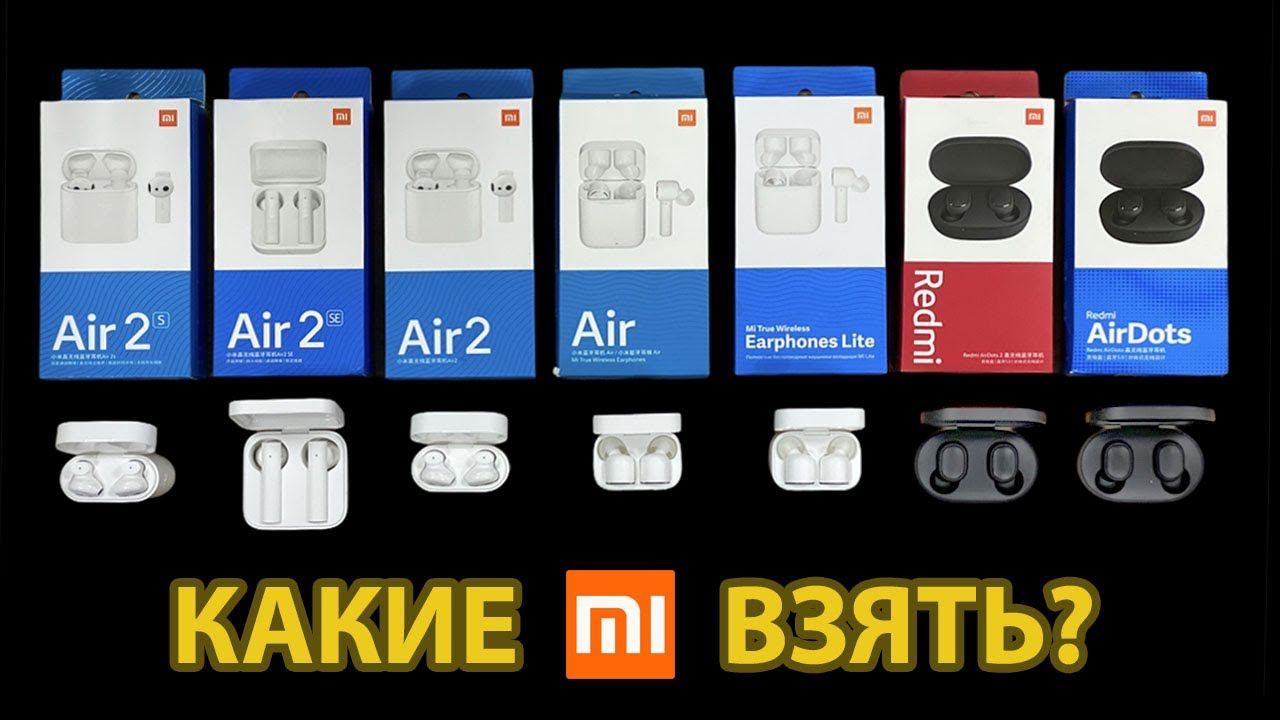ОБЗОР БЕСПРОВОДНЫХ НАУШНИКОВ XIAOMI – 7 АКТУАЛЬНЫХ МОДЕЛЕЙ 2021 ГОДА смотреть онлайн