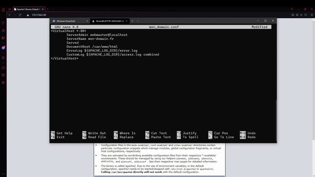 WSL2 #7 Installation Apache2 Partie 2 смотреть онлайн