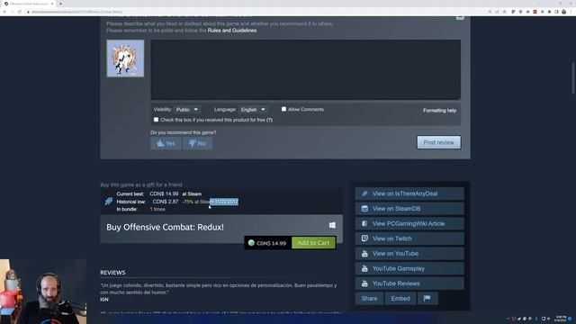 Steam Cleaning - Offensive Combat: Redux! смотреть онлайн