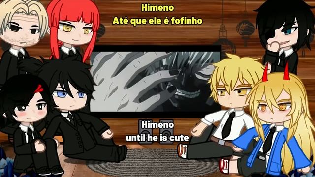 Chainsaw Man React to Kaneki || Tokyo Ghoul || - Gacha React смотреть онлайн