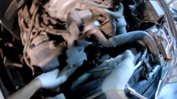 Замена генератора Lexus LX470(2004)