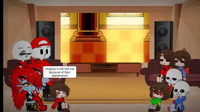 UNDERTALE & UNDERFELL REACT TO SANS VS THE JUDGE (REQUEST) смотреть онлайн