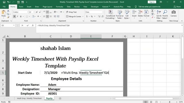payslip format in excel with formula смотреть онлайн