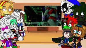 фнаф 9 реагирует на анимации фнаф 9 гача клуб