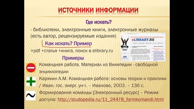 Основы цитирования и ссылок на источники смотреть онлайн