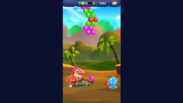 Dinosaur Egg - pop bubble shoot Mobile Game | Gameplay Android & Apk смотреть онлайн