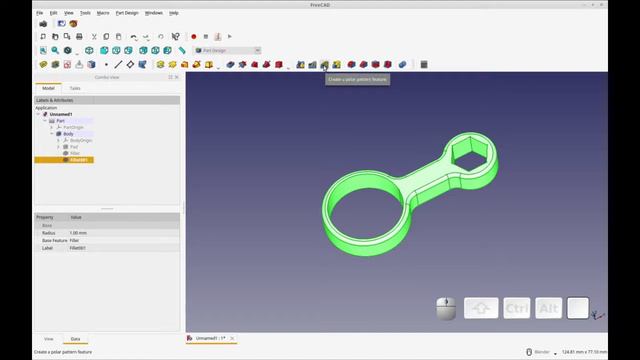 FreeCAD Tutorial - Design a Fidget Spinner смотреть онлайн