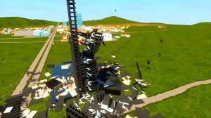 Я ЗАКРЫЛ 50 ИГРОКОВ В ГОРЯЩЕМ НЕБОСКРЕБЕ! ЛЕГО ВЫЖИВАНИЕ В НЕБОСКРЕБЕ В БРИК РИГС! (Brick Rigs)