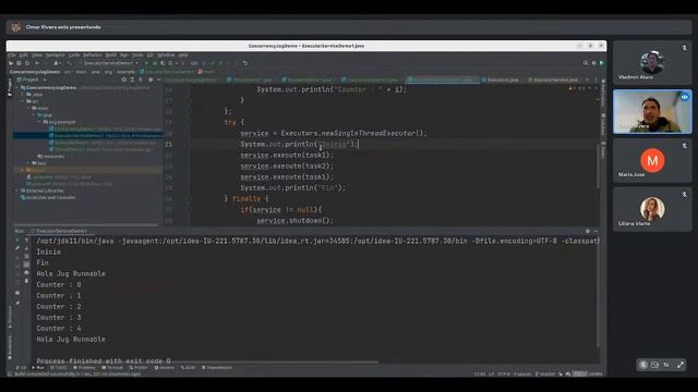 Concurrencia en Java смотреть онлайн