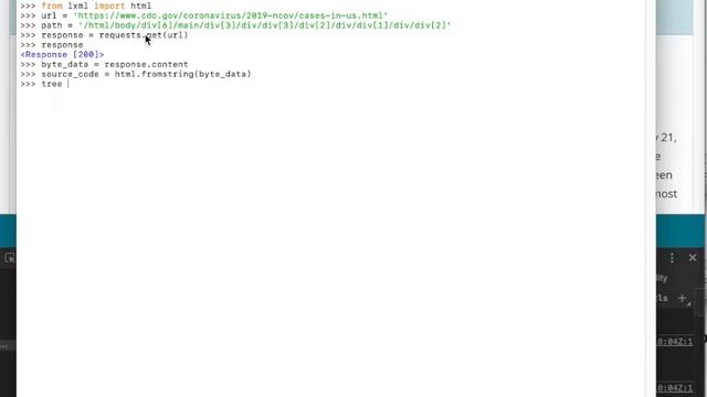 Webscrape CDC Website using Python for Coronavirus information смотреть онлайн