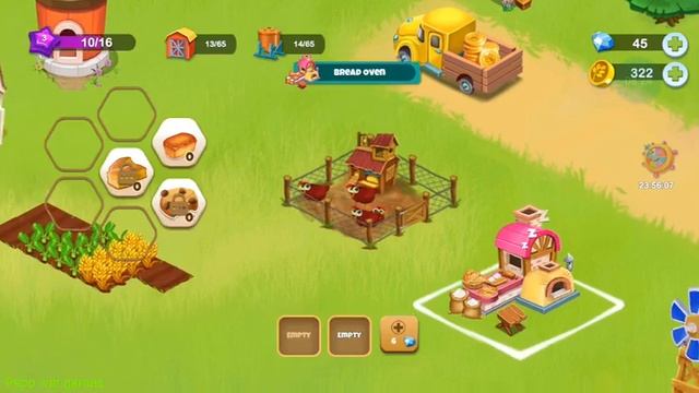 Happy Town Farm: Free Farming Games 2020 android gameplay смотреть онлайн