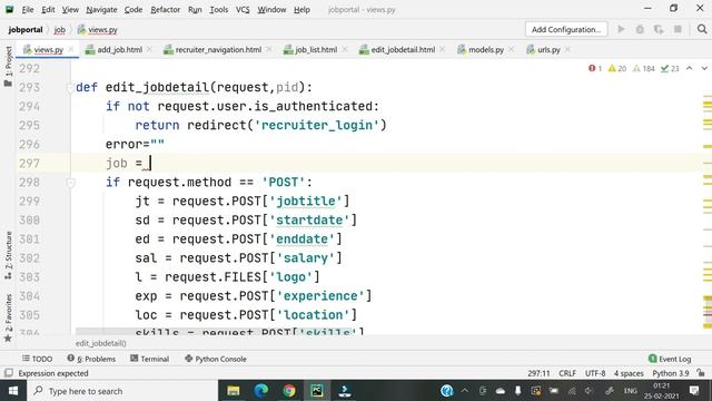 #39 Django Project || Online Job Portal Project || Hindi смотреть онлайн