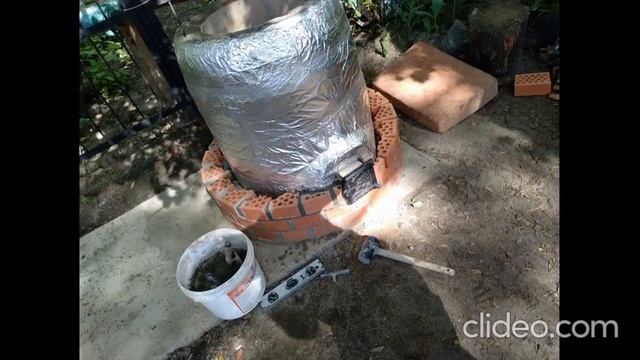 Тандыр из кирпича своими руками часть 2 смотреть онлайн