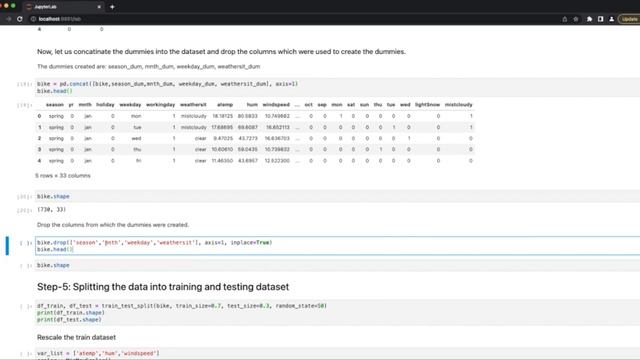 Predicting the Bike Demand using Multiple Linear Regression and Python. смотреть онлайн