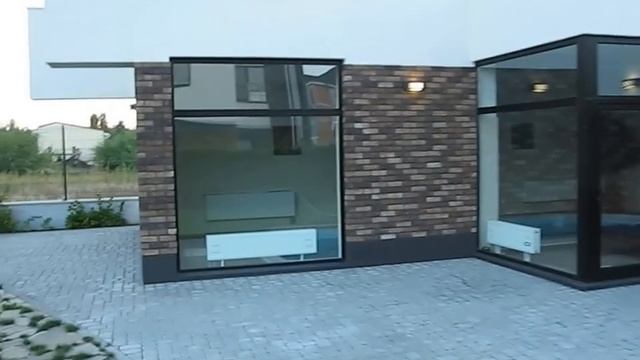 Дом с плоской кровлей. Проект Эбро (реализация под Киевом) смотреть онлайн