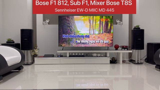 Ngoại ô buồn￼ karaoke ( Bose F1 812, Sub F1, Bose Mixer T8S, Sennheriser EW-D Mic MD445) смотреть онлайн