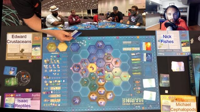 Dominant Species Marine Commentary - World Series of Boardgaming смотреть онлайн