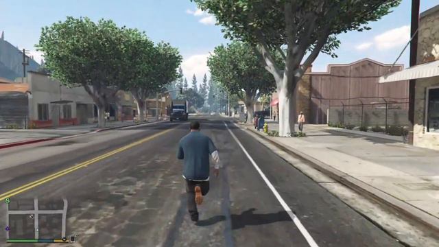 My first Grand Theft Auto Five video | Roaming around the map смотреть онлайн