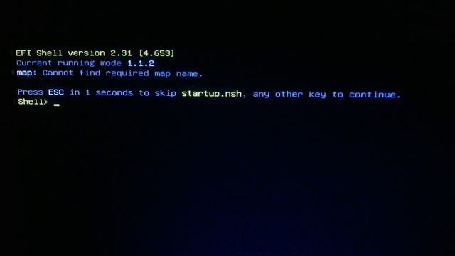 Problema efi shell v 2 31 смотреть онлайн