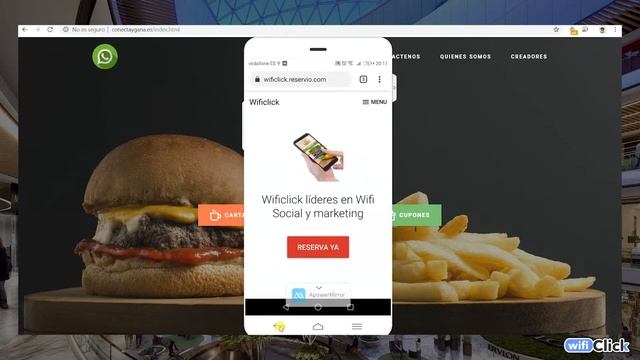 Wificlick + Landing + Whatsapp смотреть онлайн