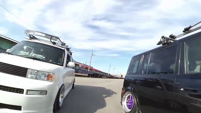 Black and white box Scion xB Toyota bB | ThinkSquare смотреть онлайн