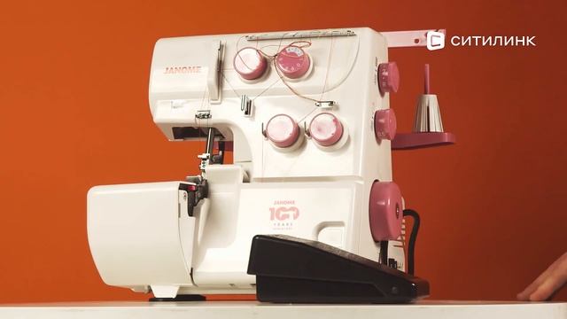 Обзор оверлока Janome 792 PG | Ситилинк смотреть онлайн