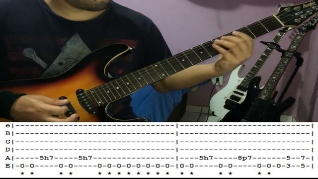 MEGADETH - 1000 Times Goodbye - GUITAR LESSON WITH TABS смотреть онлайн