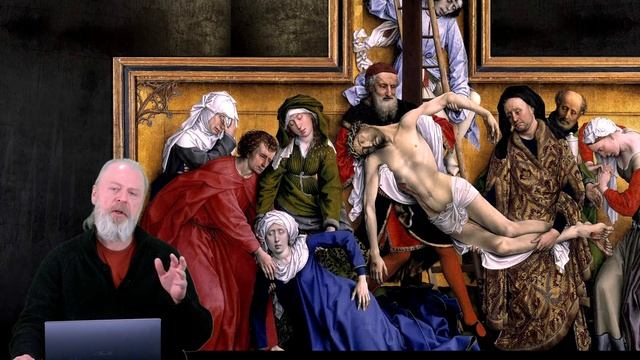 Рогир ван дер Вейден «Снятие с креста» смотреть онлайн